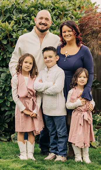 Justin Rea, CPA, with Family Coeur d'Alene Idaho